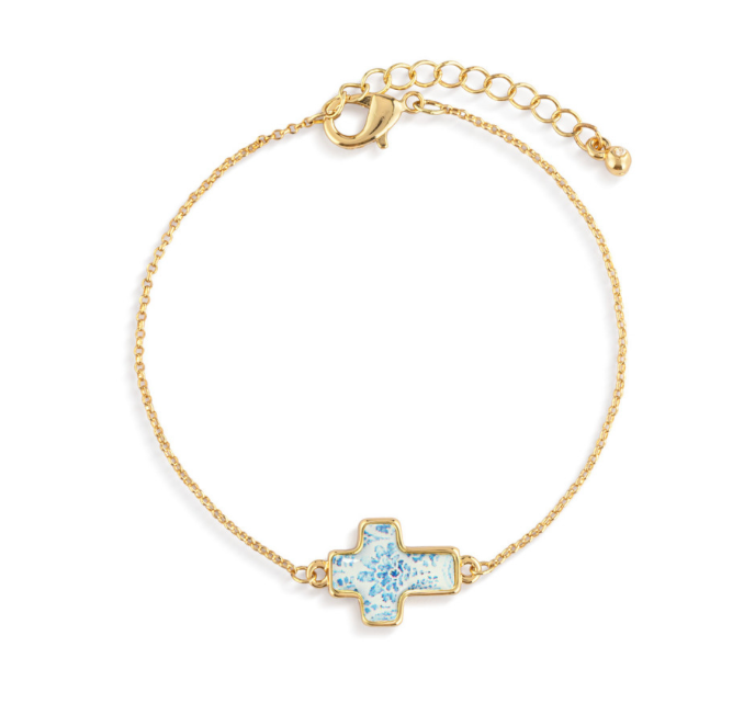 Artful Cross Bracelet - Hope