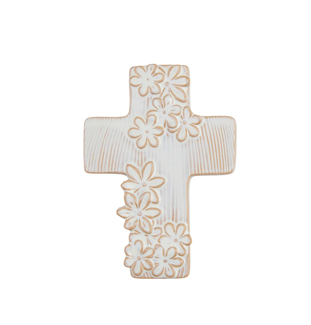 White Flower Crosses
