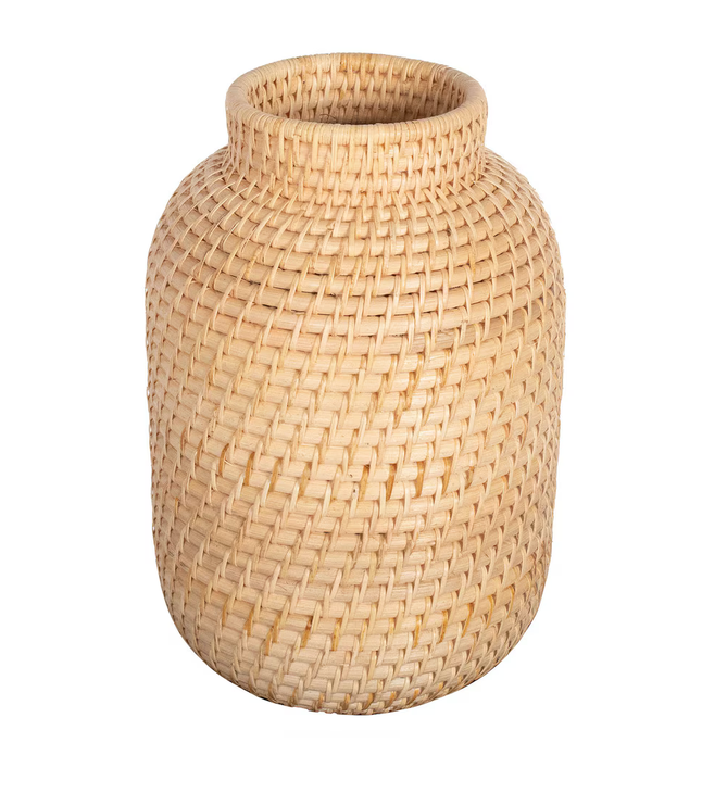 Rattan Vases
