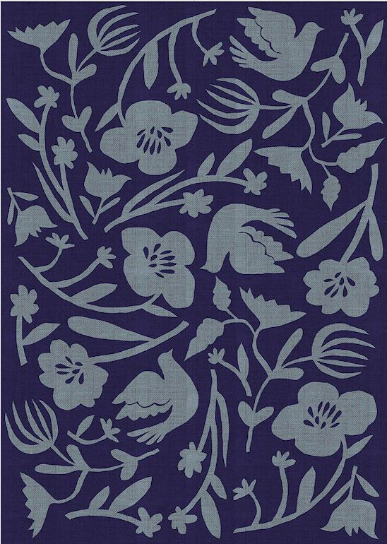 Paper Cut Florals Floor Flairs