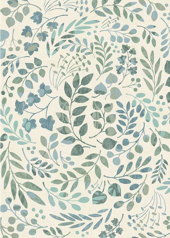 Woodsia Floor Flairs - Cream