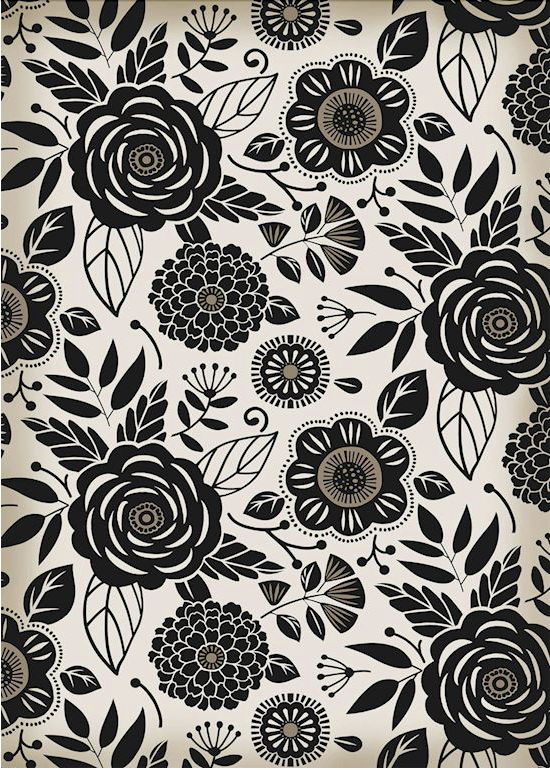 Dovecote Floor Flairs - Black