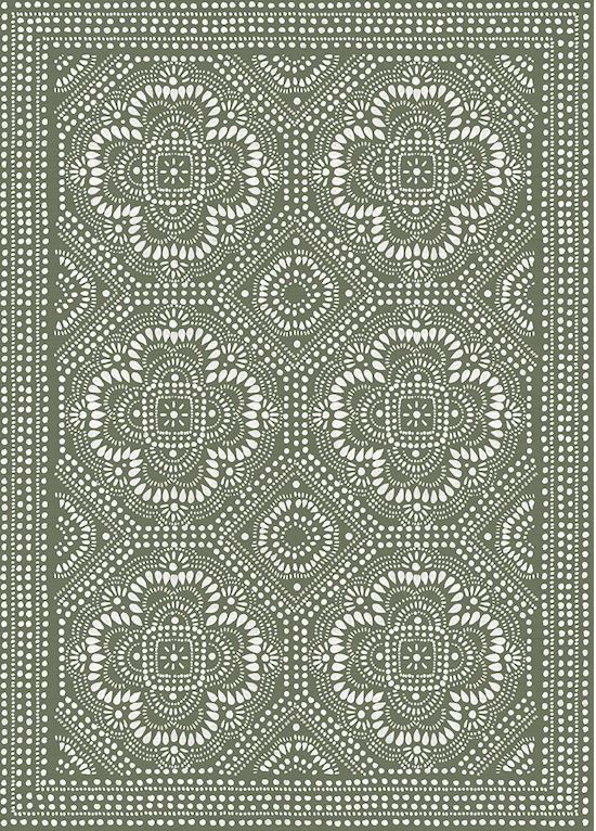 Perugia Floor Flairs - Sage