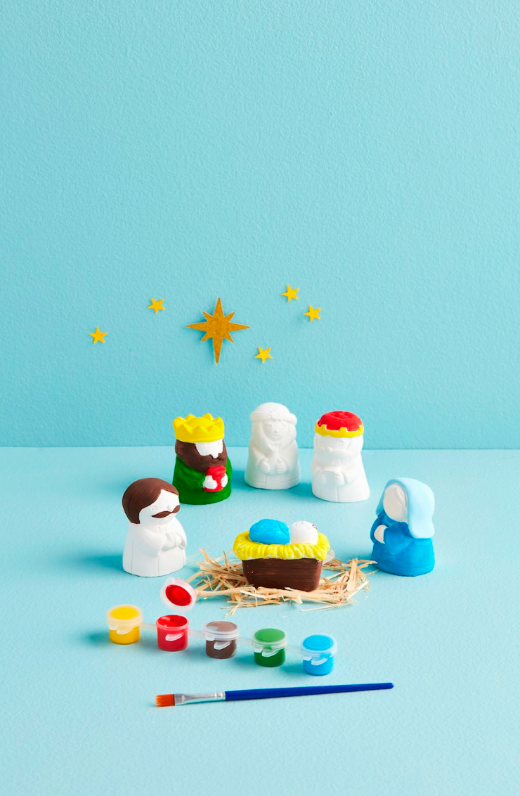 Paint Your Own Nativity Set