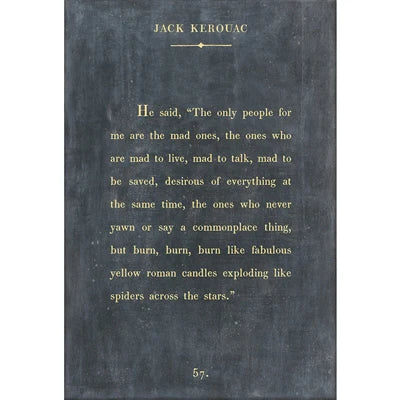 Jack Kerouac Art Print