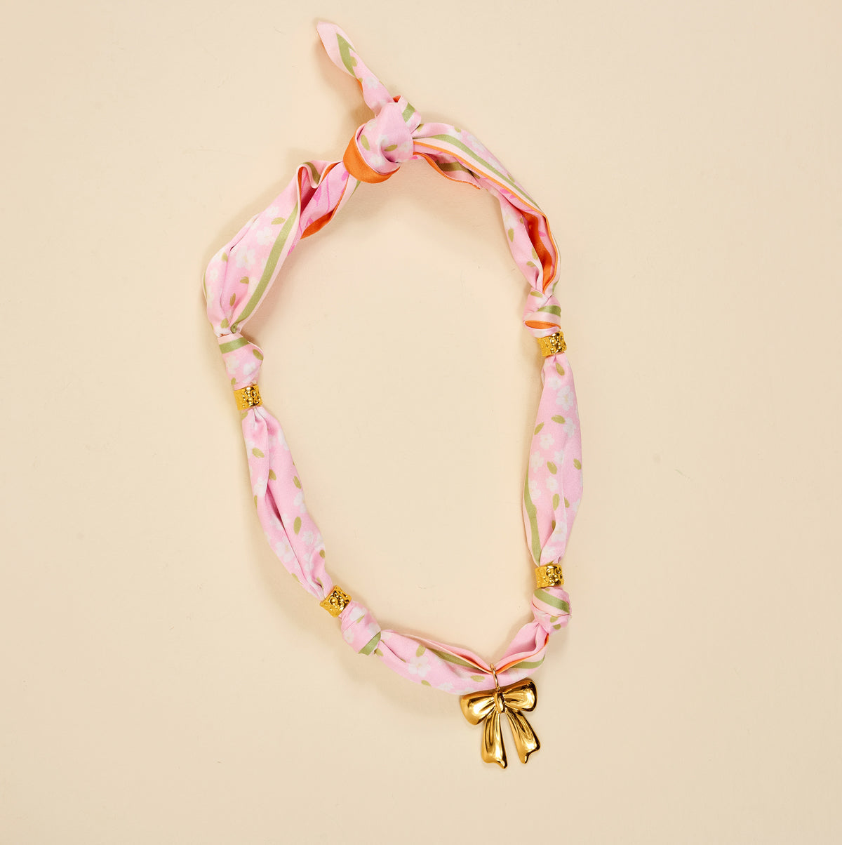 Make a Statement Scarf Necklace - Blushing Hour