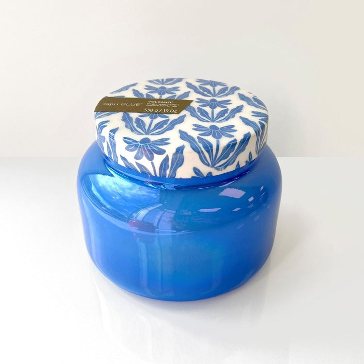 Capri Blue Volcano Riviera Sunset Signature Jar
