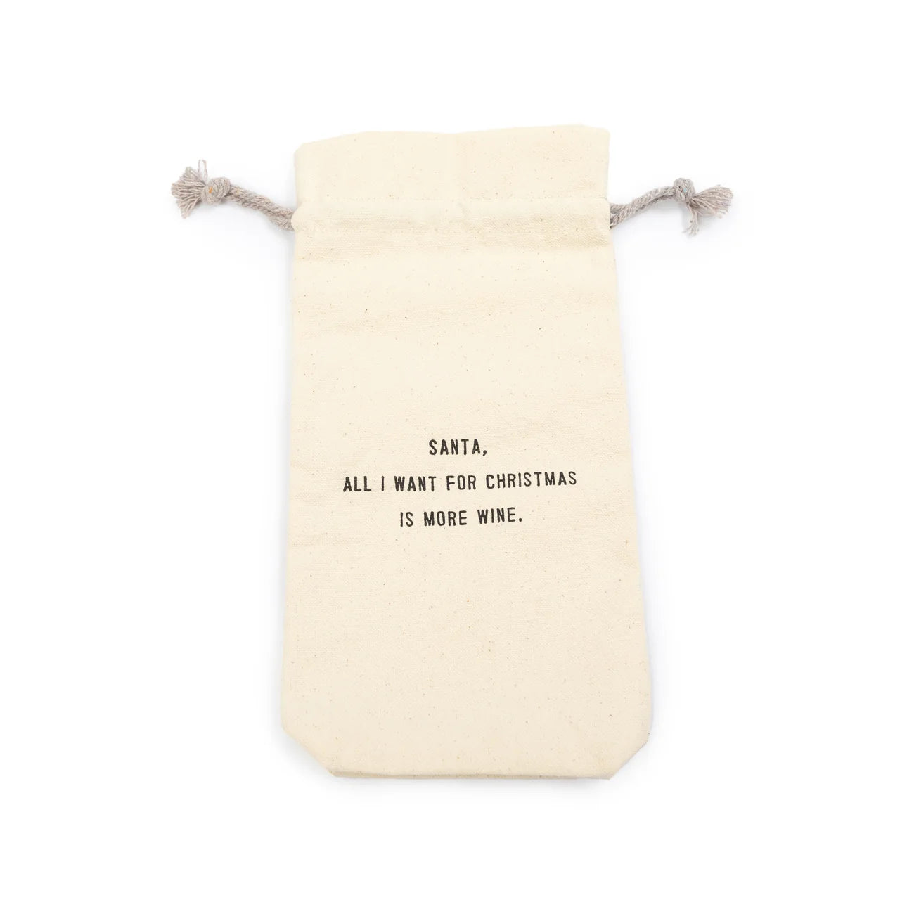 All I Want For Christmas (Seasonal) Wine Bag