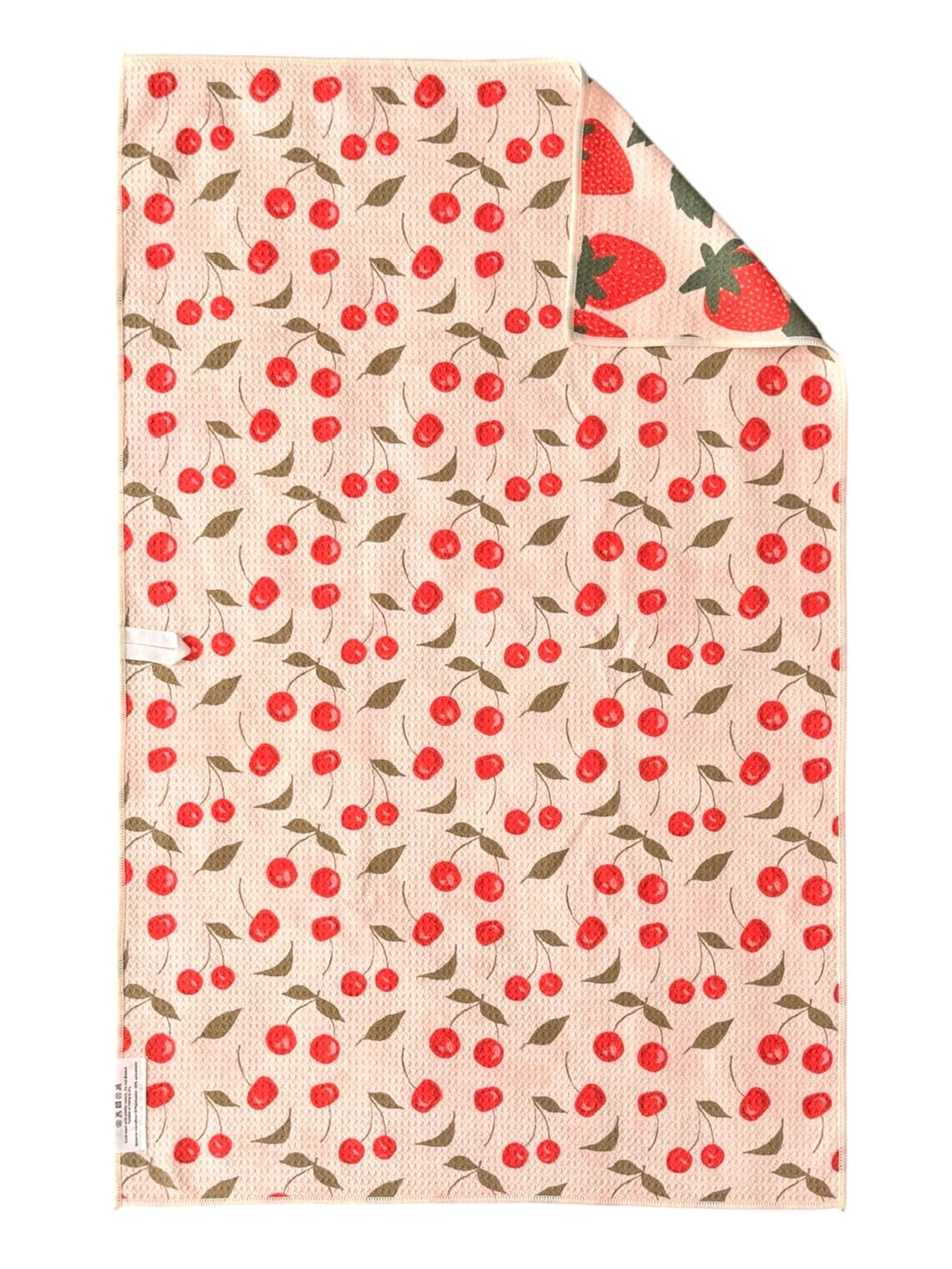 Reversible Hand Towel-Berries & Cherries