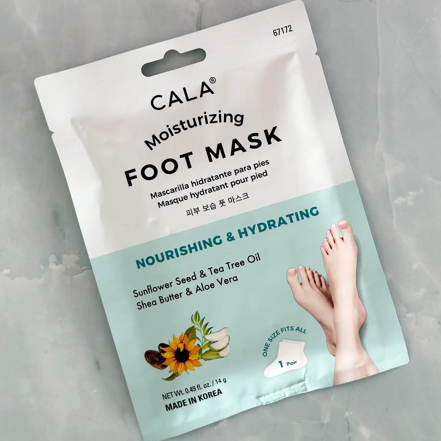 Cala Moisturizing Foot Mask