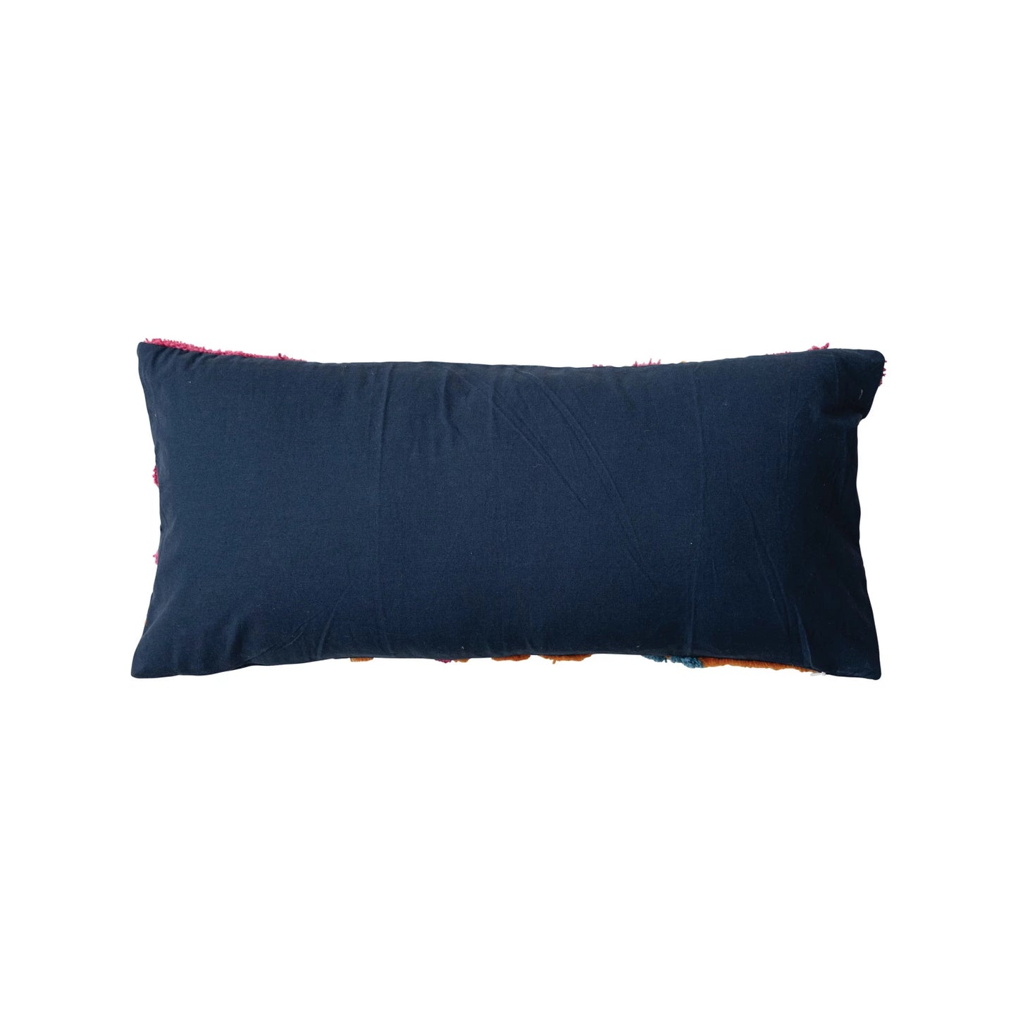 Tufted Botanicals Embroidered Lumbar Pillow