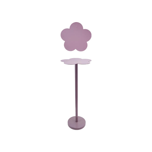Lavender Metal Flower Shaped Martini Table