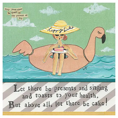 Be Cake Birthday Card