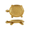 Gold Resin Turtle Shaped Tray