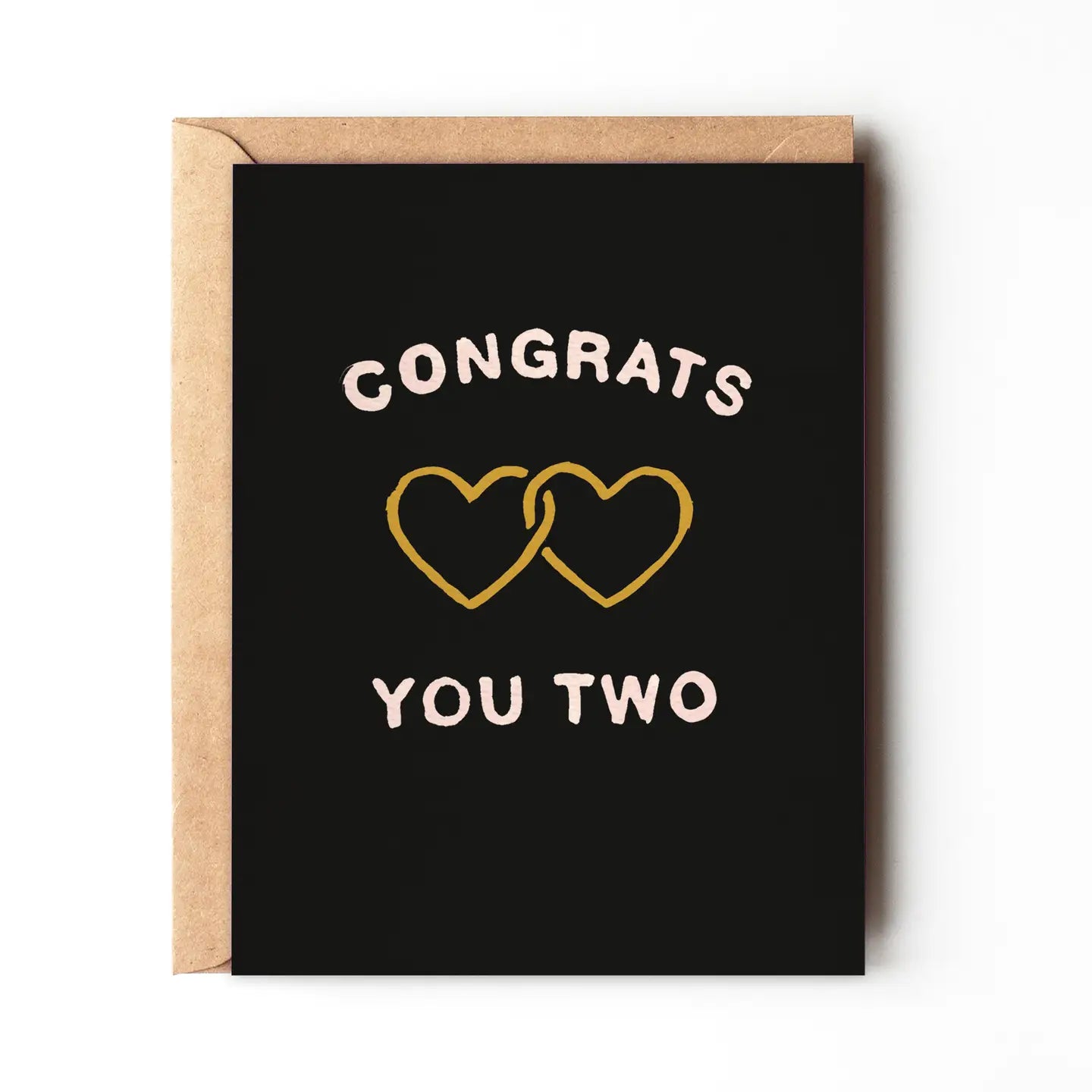 Congrats You Two Engagement Card