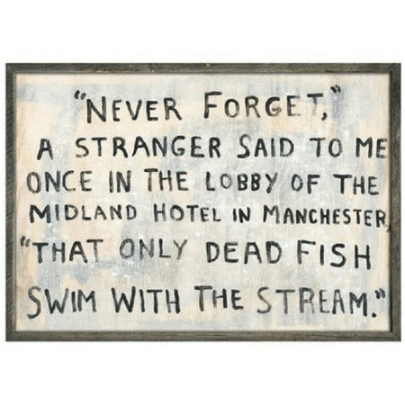 Malcom Muggeridge Art Print