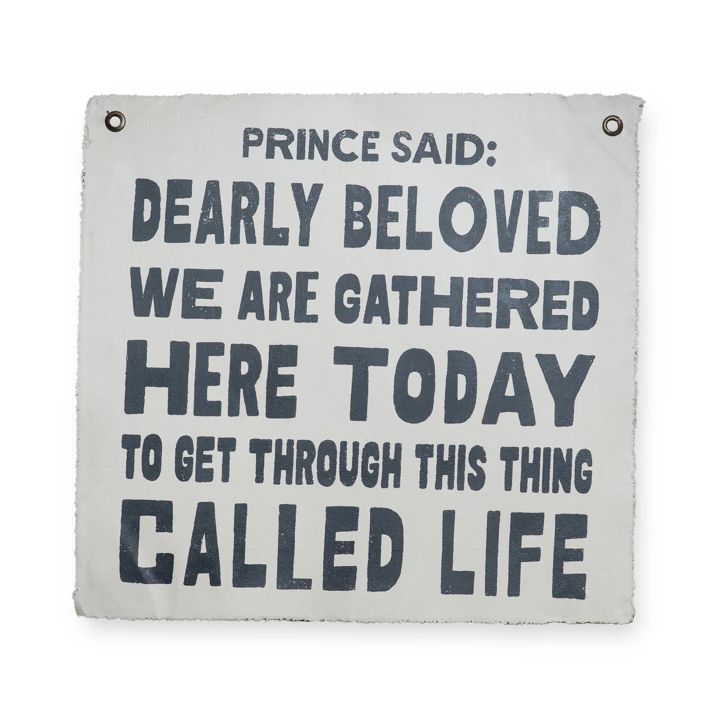 "Prince Said" Hand Printed Wall Hanging
