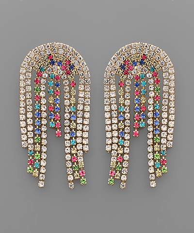 Fringed Arch Earrings