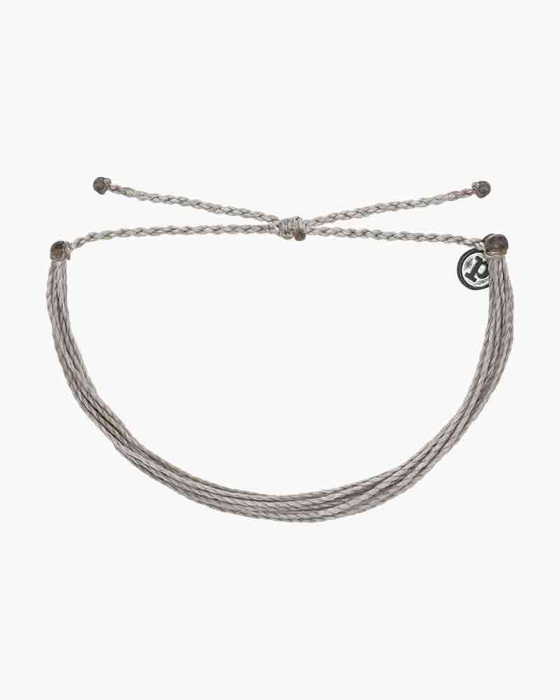 Solid Silver Grey Puravida Bracelet