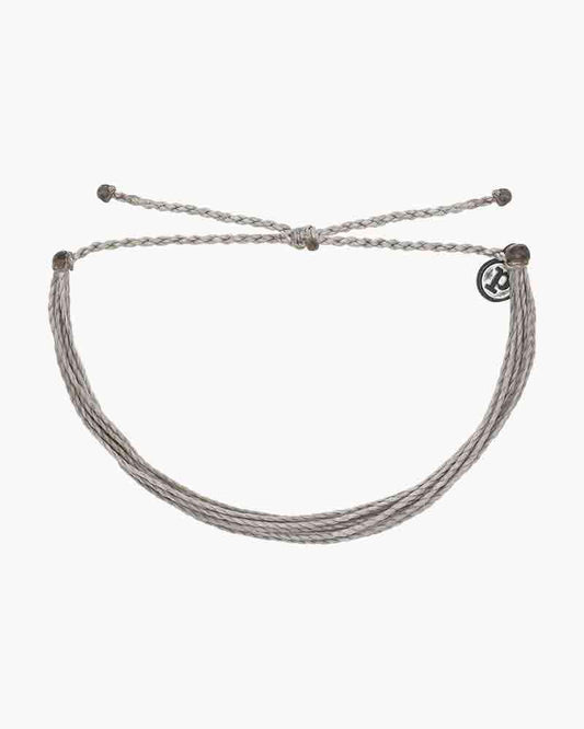 Solid Silver Grey Puravida Bracelet