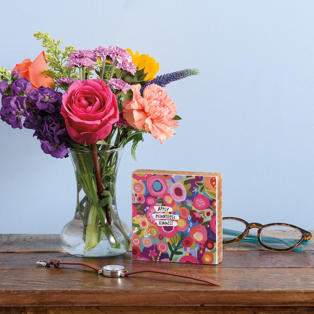 Apply Kindness Block Sign