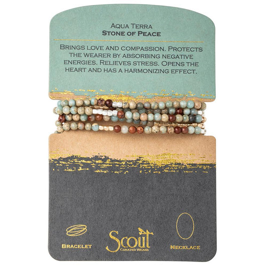 Scout Wrap - Aqua Terra - Stone of Peace