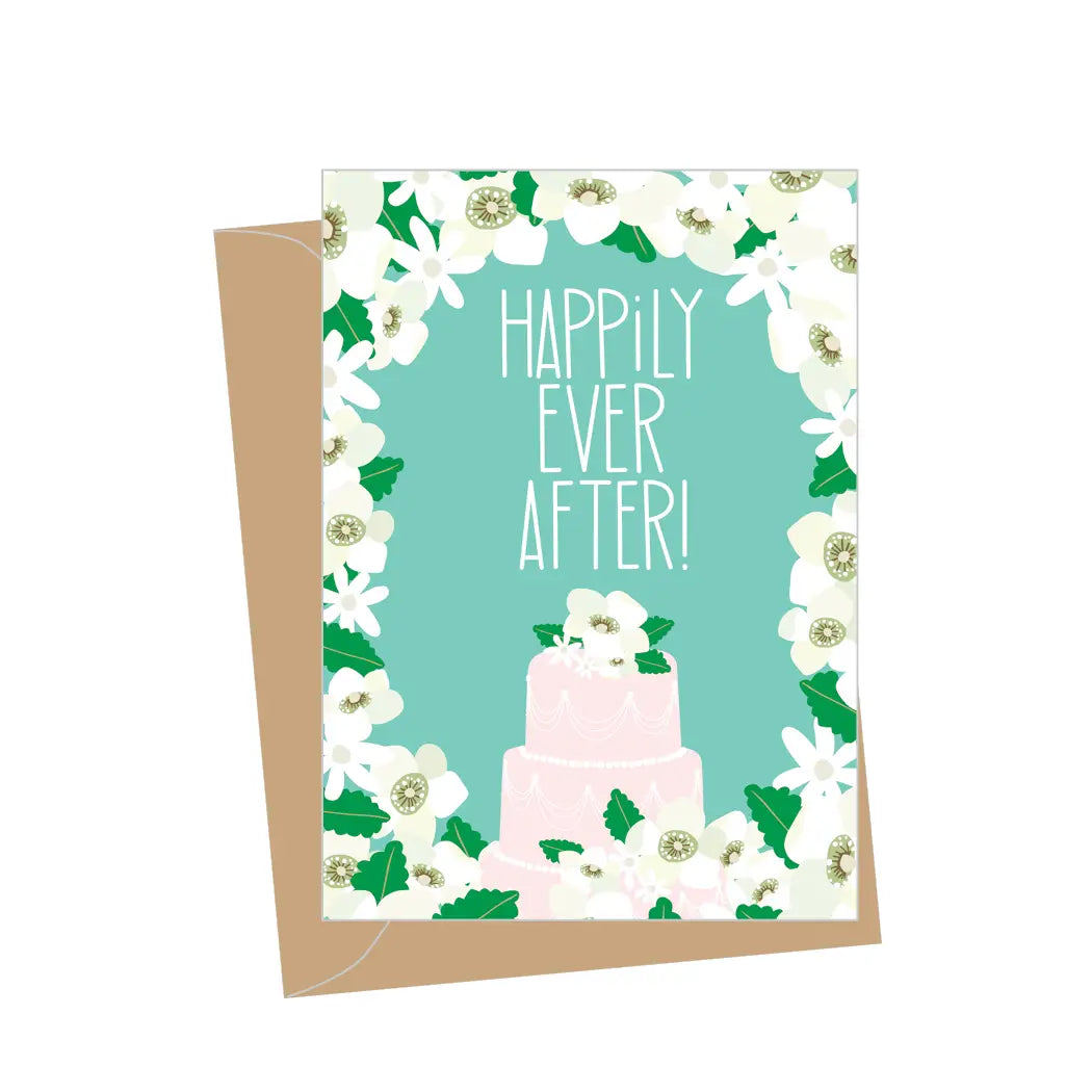 Mini Wedding Cake Folded Enclosure Card