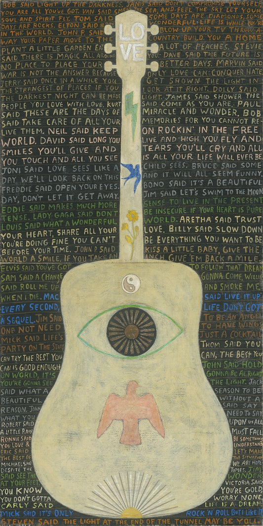 Vertical Guitar (Legends #2) Art