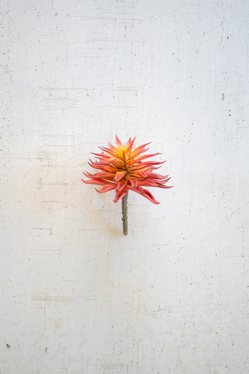 Artificial Red Succulent Stem