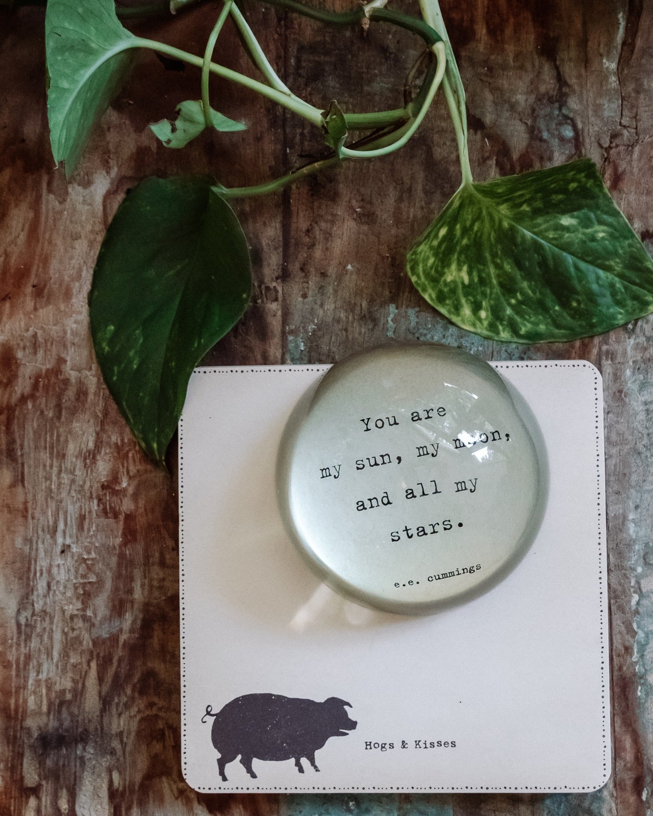 My Sun, My Moon Paperweight