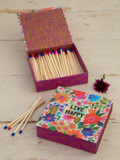 Coffee Table Matches - Live Happy