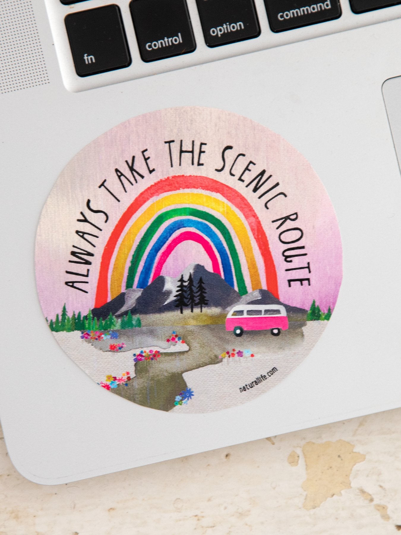 Scenic Route Vinyl Sticker