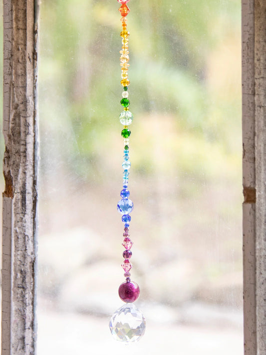 Rainbow Crystal Sun Catcher