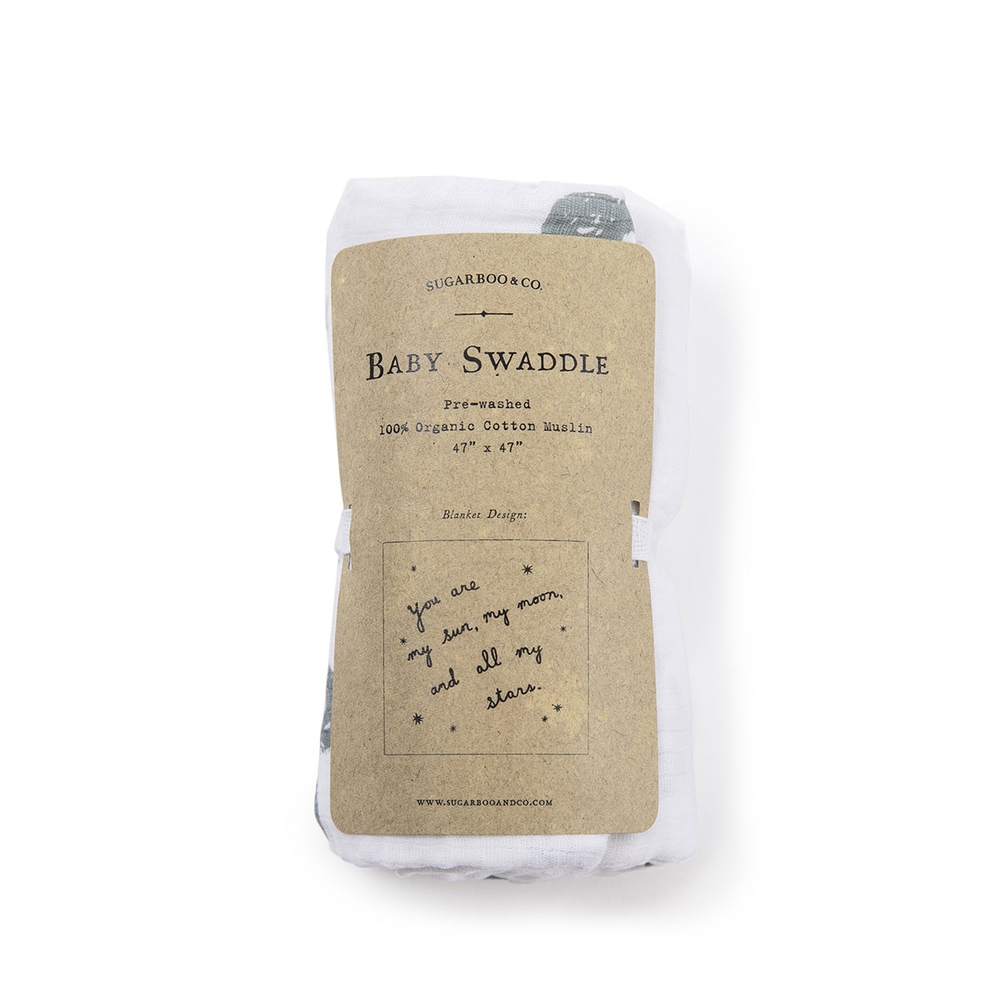 My Sun, My Moon Baby Swaddle