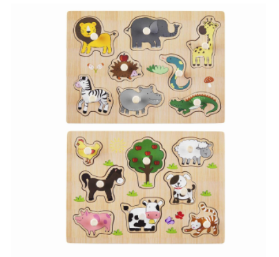 Animal Large Knob Puzzles