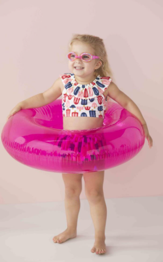 Swim Goggles, Pinks & Purples