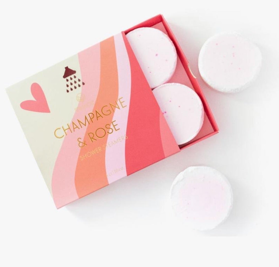 Champagne & Rose Shower Steamers
