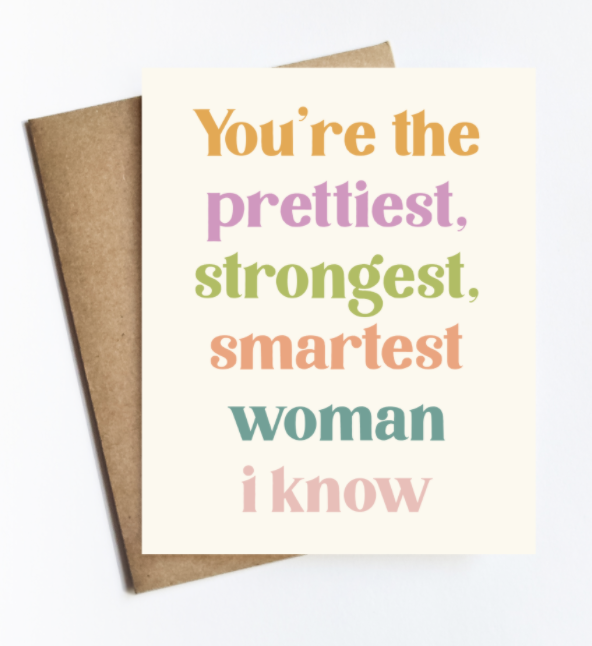 Woman I Know Card