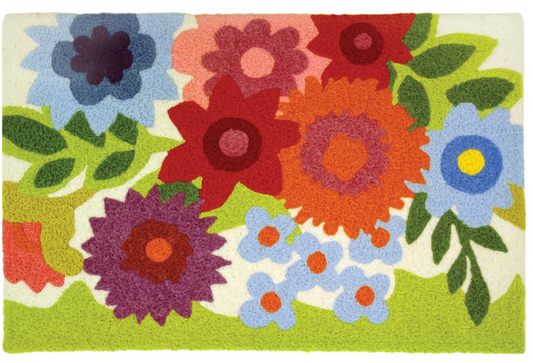 Flowery Garden Mat