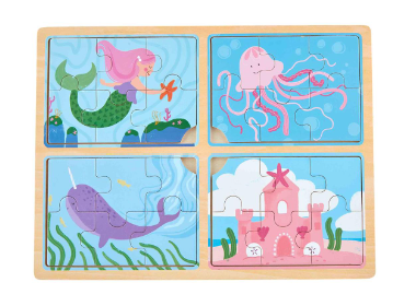 Nautical 4-in-1 Puzzles