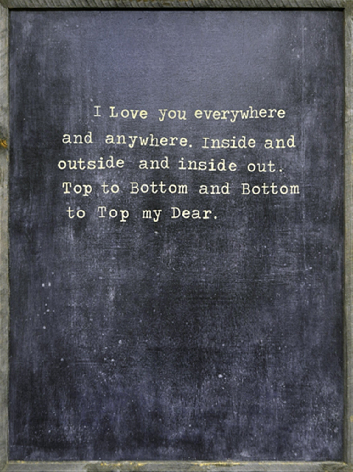 I Love You Everywhere Art Print