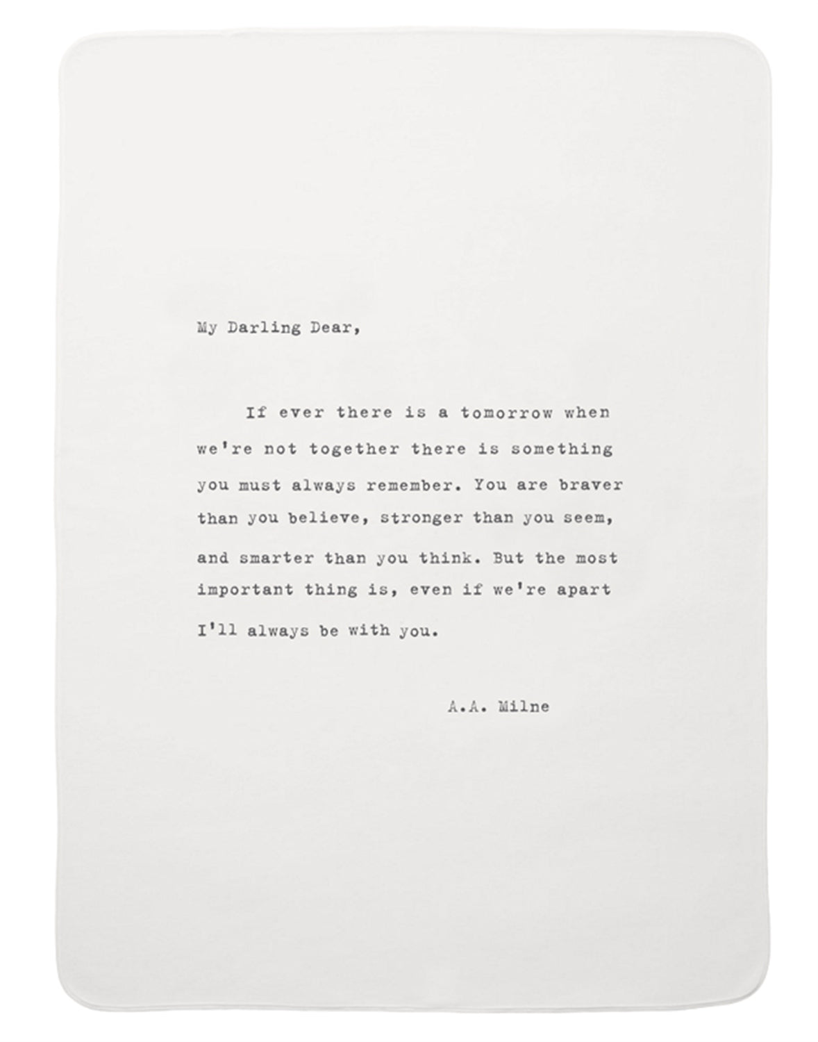 Darling Dear Blanket