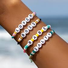 Alphabet Bead Puravida Bracelets