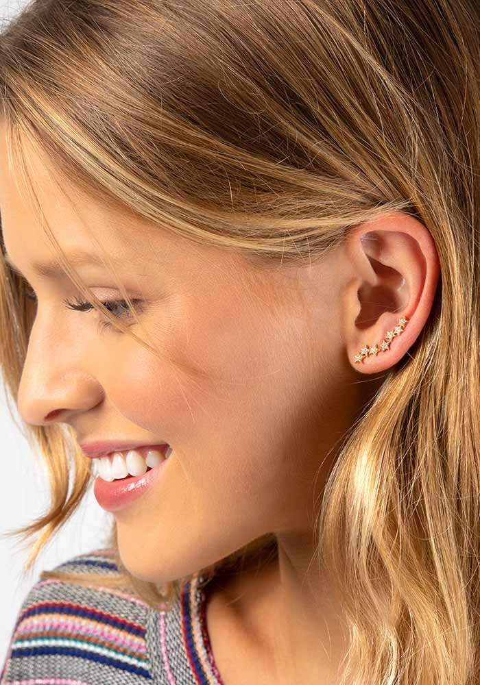 Star Perfect Tiny Stud Earrings