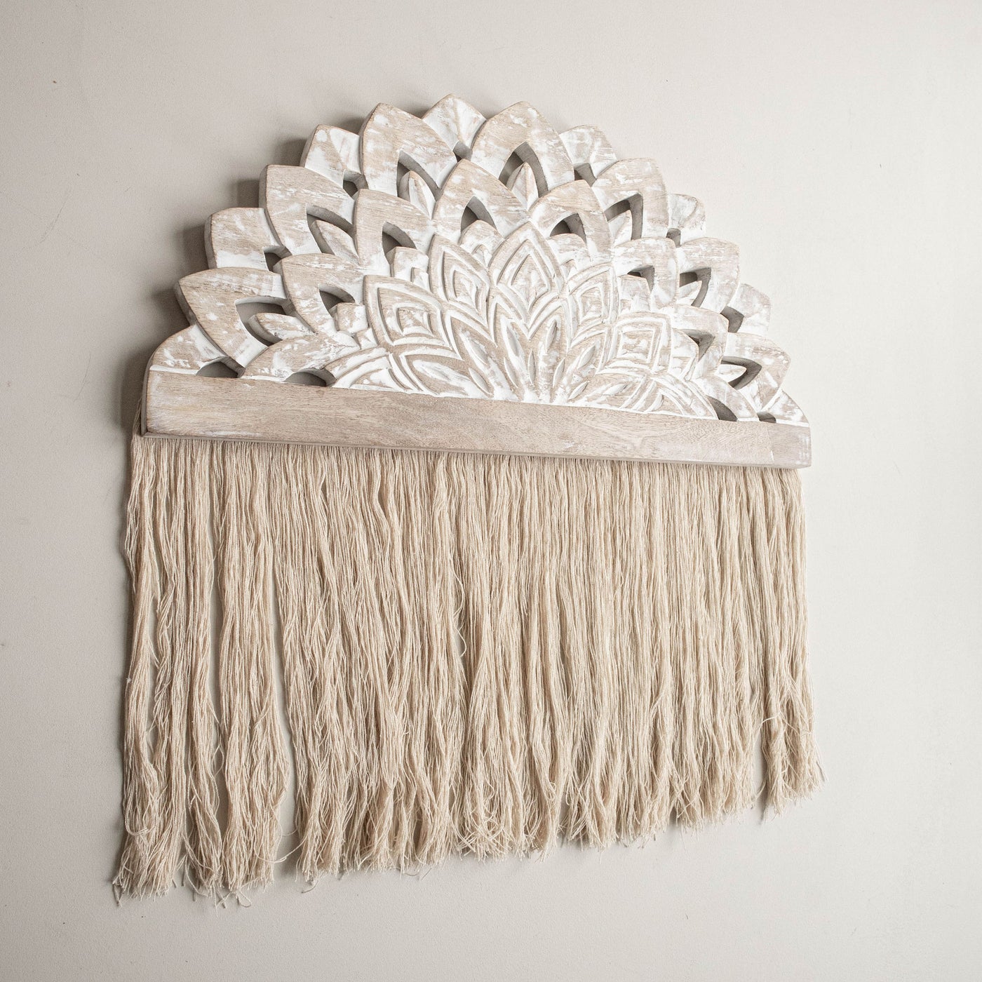 Yuma Carved Macrame Wall Hanging – Kennedy Sue Gift & Home