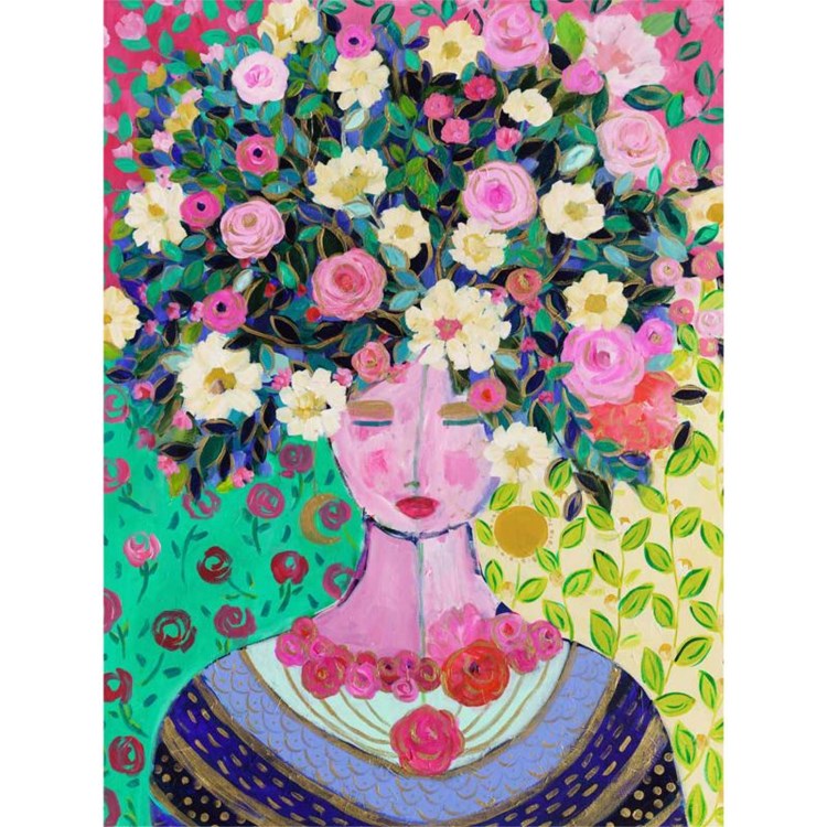 Hrit Padma Canvas Wall Art