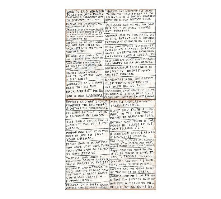 The Masters Wall Art