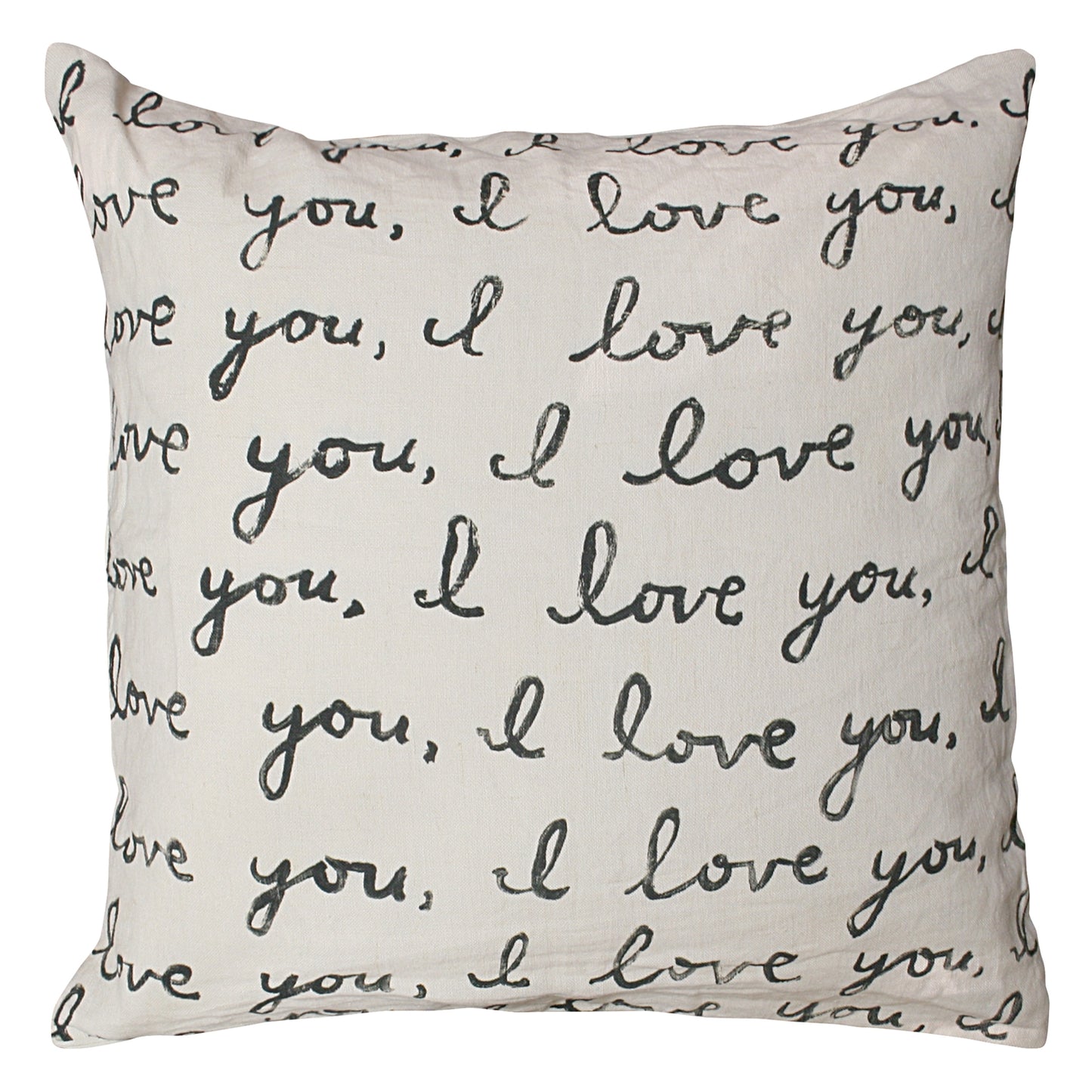 I Love You Art Pillow