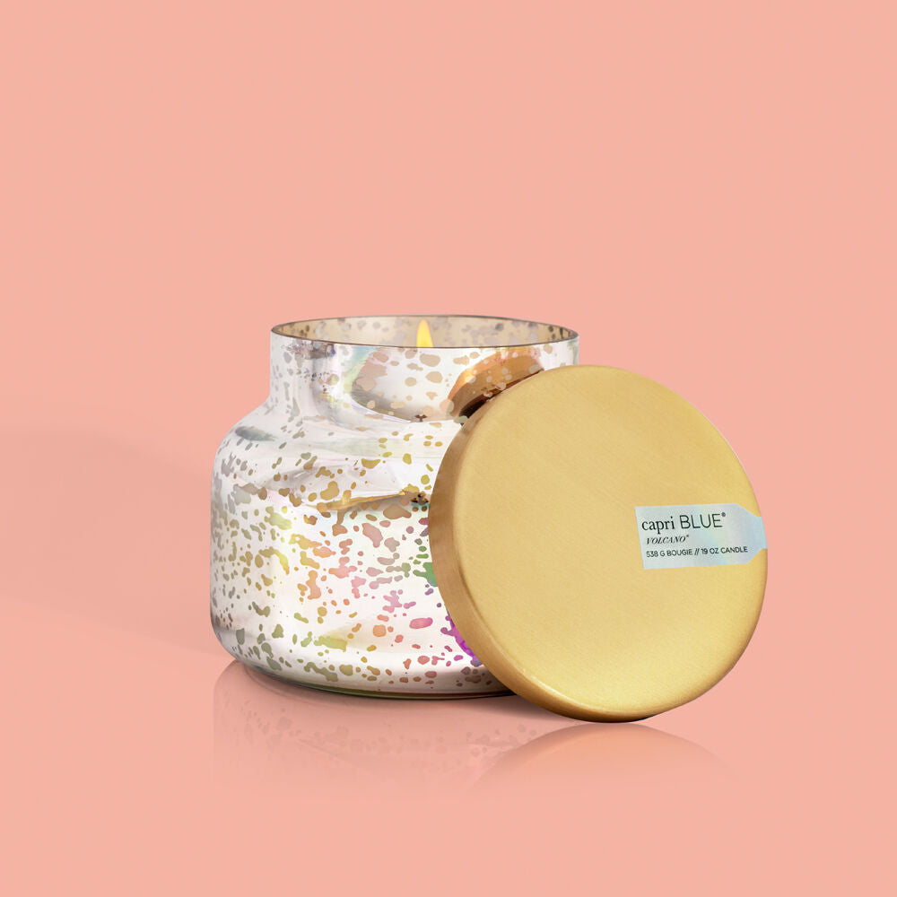 Capri Blue Volcano Mercury Iridescent Signature Candle