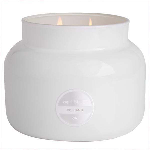 Capri Blue Volcano White Jumbo Jar